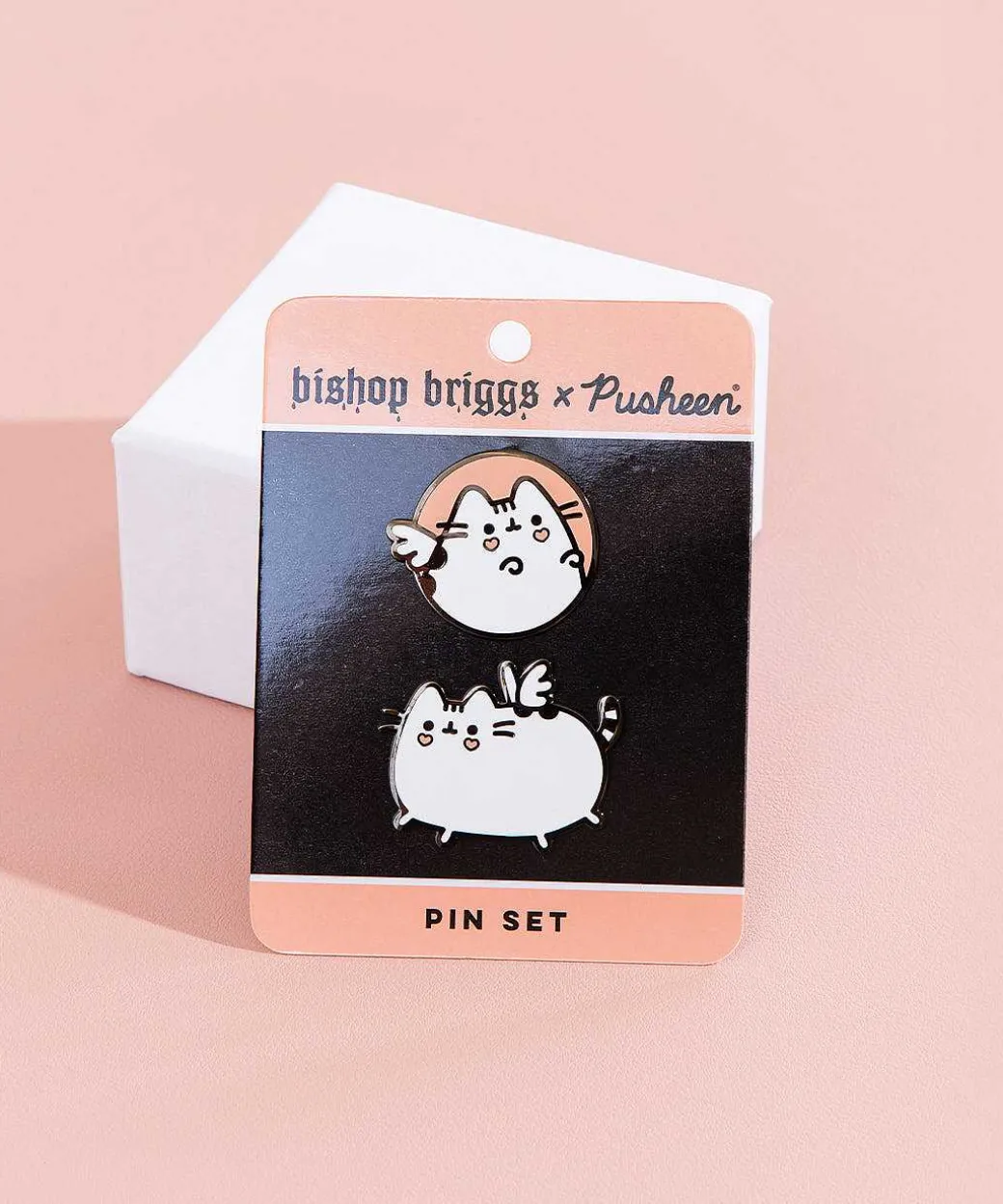 Pins, Patches & Keychains^JinSheu Bishop Briggs X Pusheen Pin Set