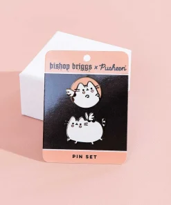 Bishop Briggs X Pusheen^JinSheu Bishop Briggs X Pusheen Pin Set