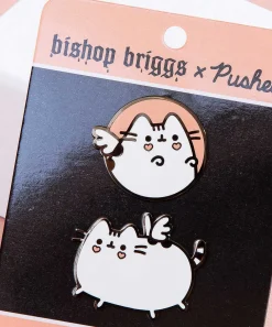 Bishop Briggs X Pusheen^JinSheu Bishop Briggs X Pusheen Pin Set