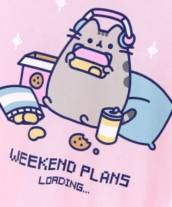 Guys & Unisex^Ripple Junction Gaming Pusheen Weekend Plans Unisex Tee