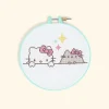 Crafts & Games^Stitch & Story Hello Kitty® X Pusheen® Cross-Stitch Kit