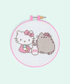 Crafts & Games^Stitch & Story Hello Kitty® X Pusheen® Cross-Stitch Kit