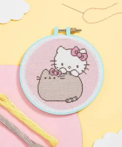 Crafts & Games^Stitch & Story Hello Kitty® X Pusheen® Cross-Stitch Kit