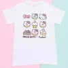 Ladies^Hybrid Hello Kitty® X Pusheen® Ladies Tee