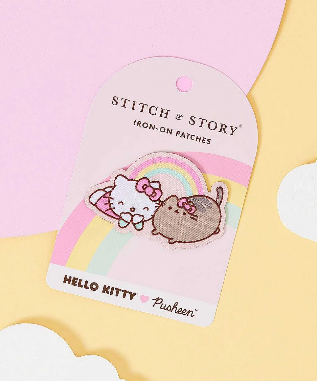 Crafts & Games^Stitch & Story Hello Kitty® X Pusheen® Large Patch