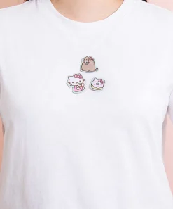 Pins, Patches & Keychains^Stitch & Story Hello Kitty® X Pusheen® Patch Set