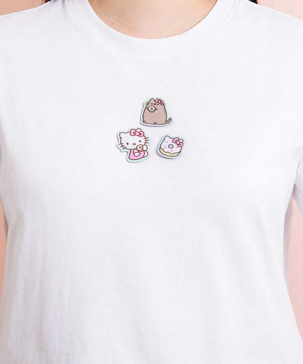 Pins, Patches & Keychains^Stitch & Story Hello Kitty® X Pusheen® Patch Set