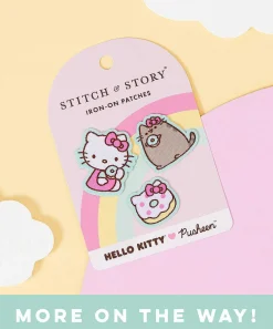Crafts & Games^Stitch & Story Hello Kitty® X Pusheen® Patch Set