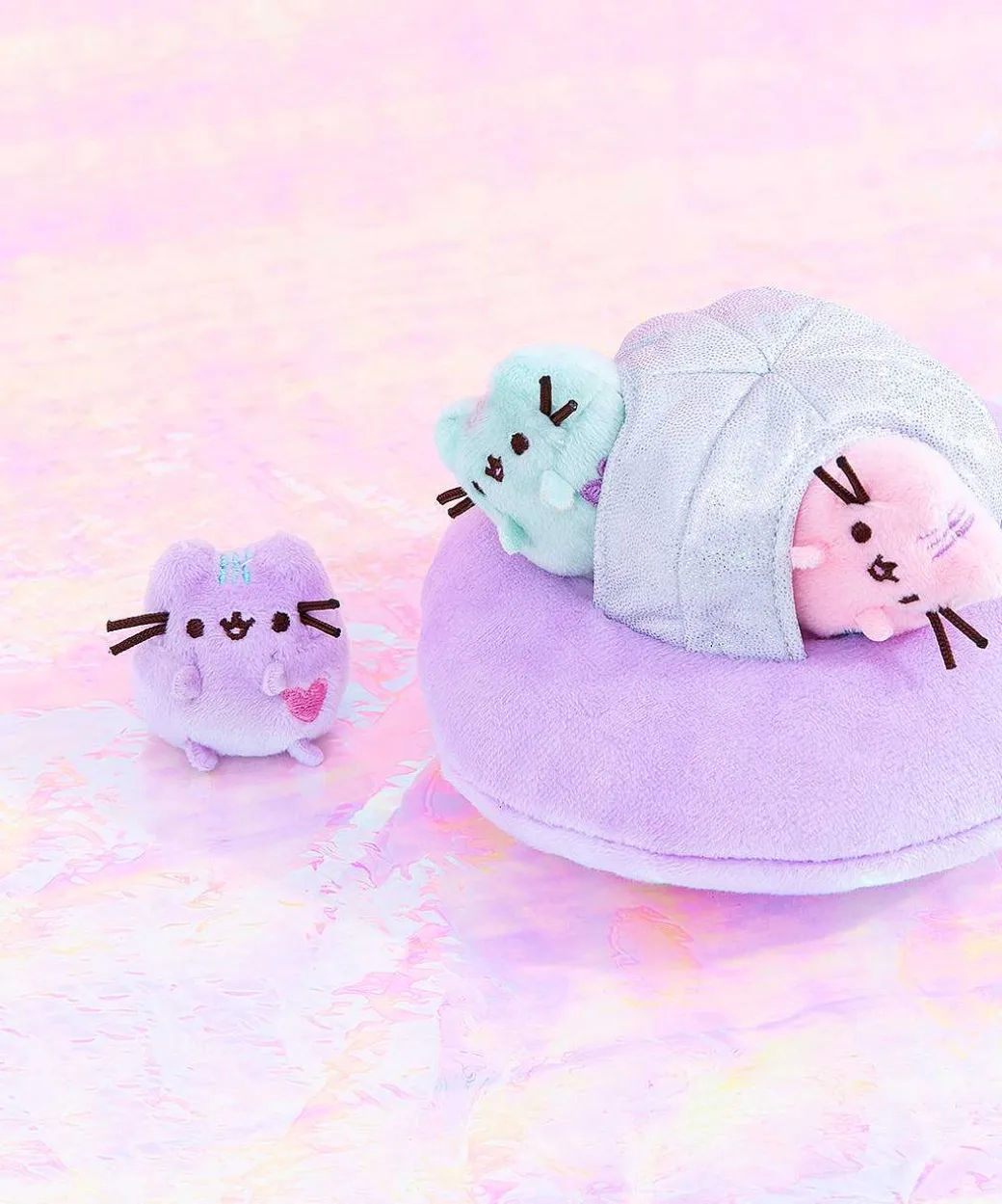 Plush & Squisheens^GUND Pastel Pusheen Ufo Collector Set