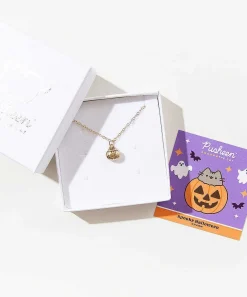 Jewelry^Licensed to Charm Pumpkin Pusheen Charm Necklace