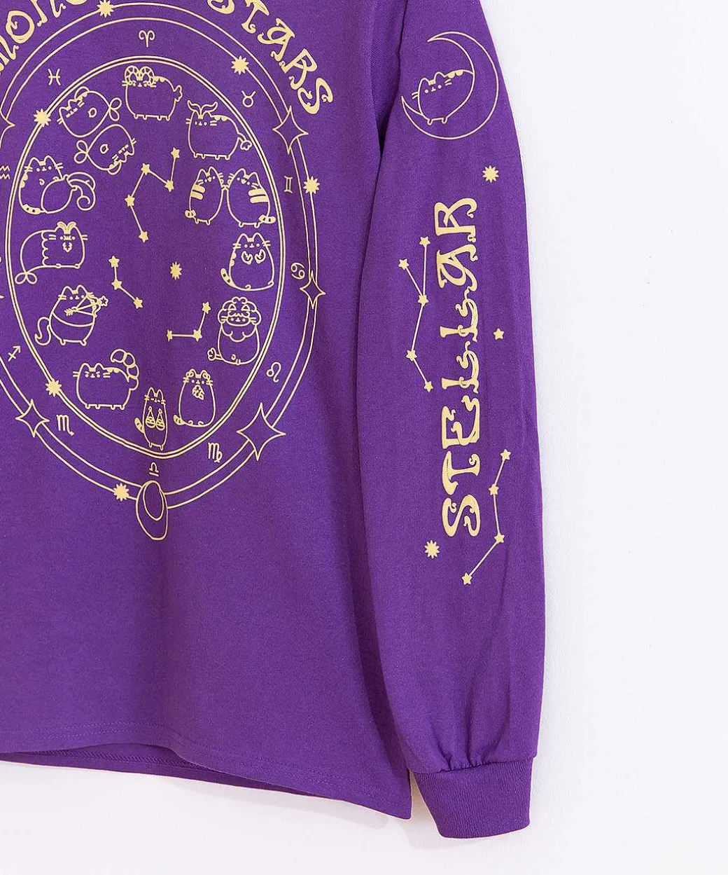 The Celestial Collection^Ripple Junction Pusheen Celestial Long-Sleeve Unisex Tee