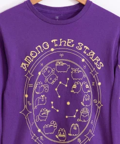 The Celestial Collection^Ripple Junction Pusheen Celestial Long-Sleeve Unisex Tee