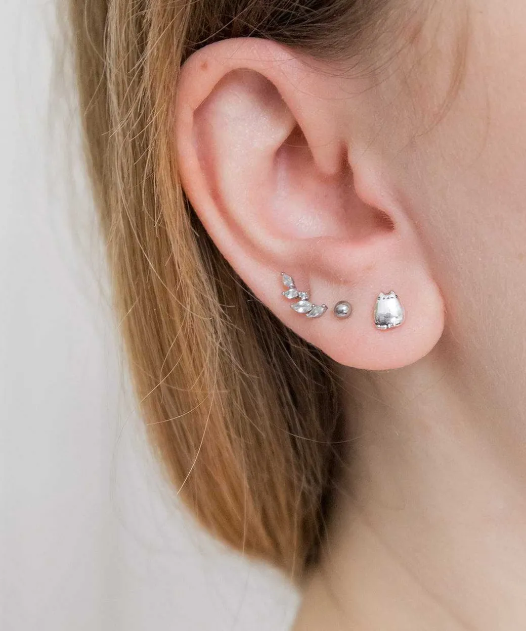 Jewelry^Licensed to Charm Pusheen Charm Stud Earrings
