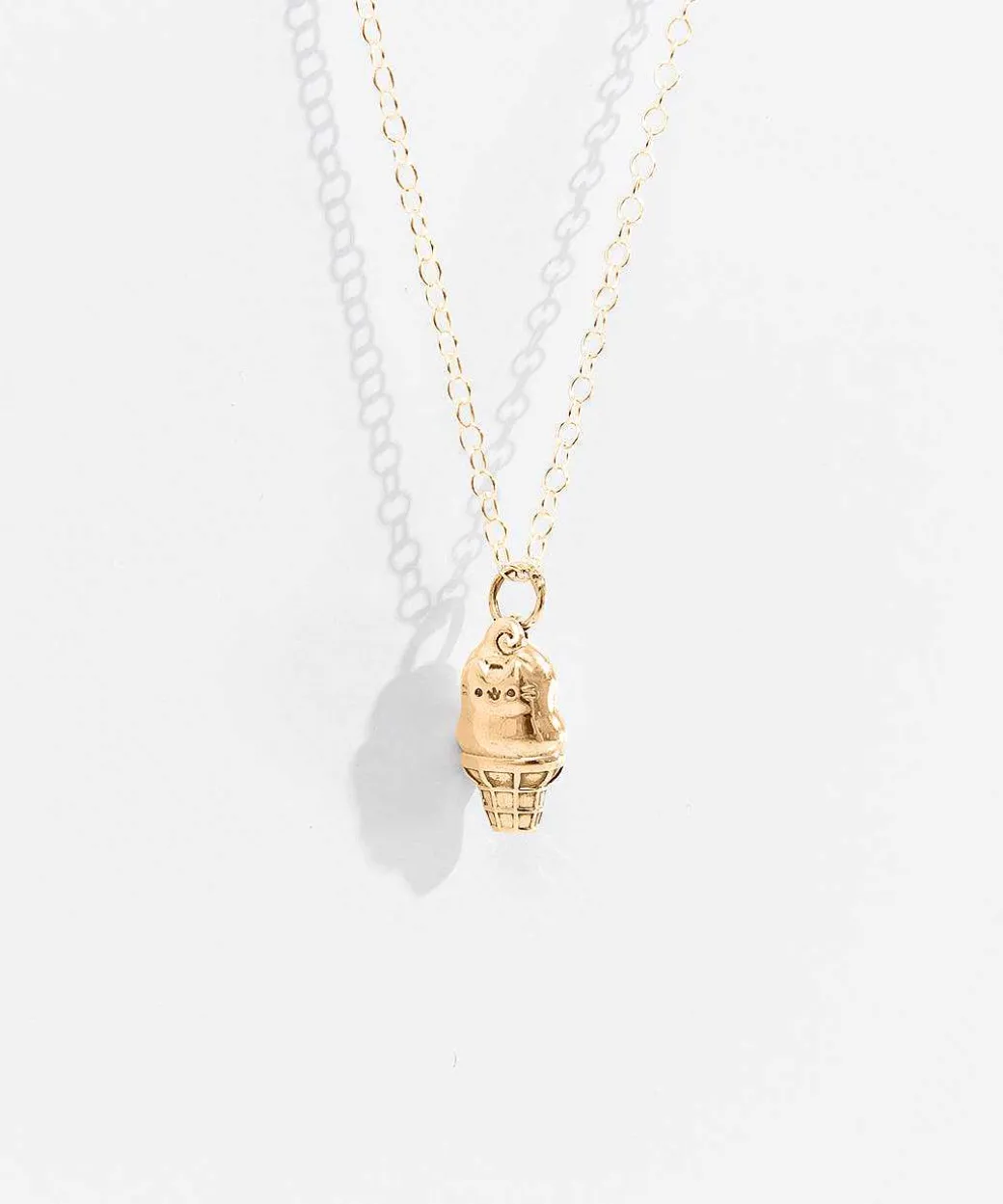 Jewelry^Licensed to Charm Pusheen Dipped Cone Charm Necklace