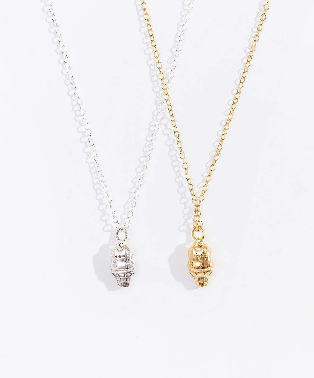 Jewelry^Licensed to Charm Pusheen Dipped Cone Charm Necklace