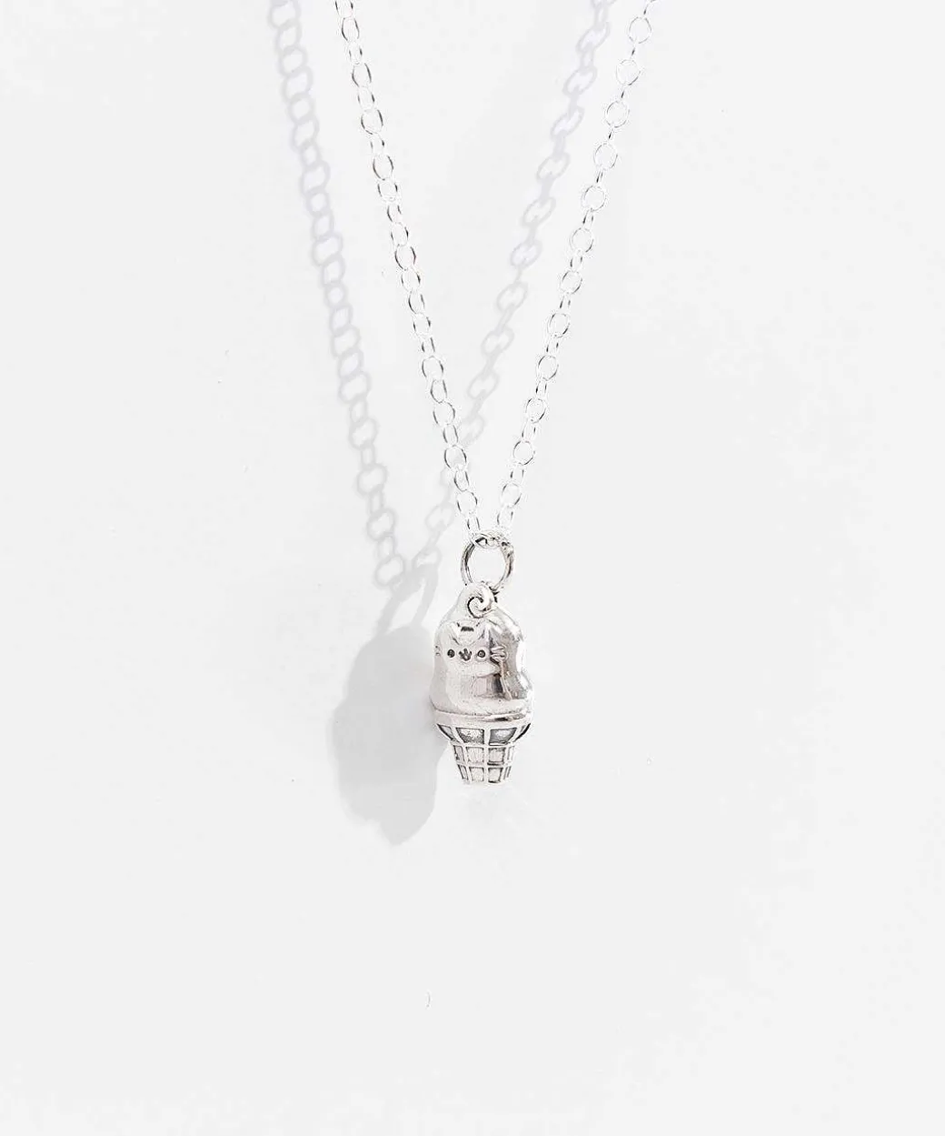 Jewelry^Licensed to Charm Pusheen Dipped Cone Charm Necklace