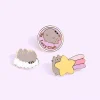 Pins, Patches & Keychains^JinSheu Pusheen Dreamy Days Pin Set