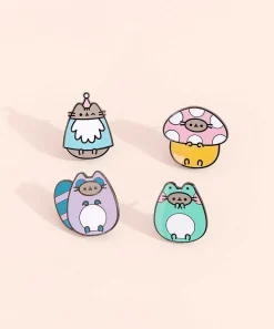 Pins, Patches & Keychains^JinSheu Pusheen Enchanted Forest Pin Set