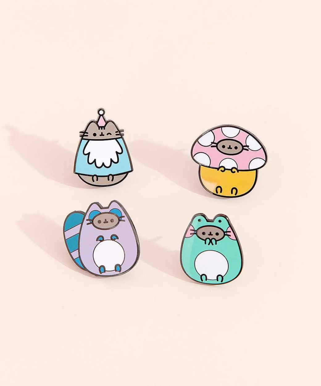 Pins, Patches & Keychains^JinSheu Pusheen Enchanted Forest Pin Set