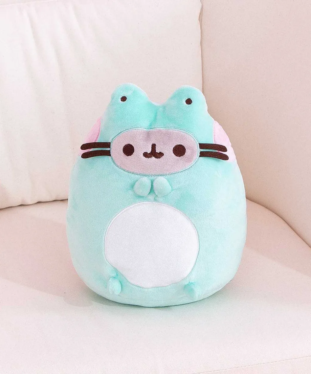 Plush & Squisheens^GUND Pusheen Enchanted Frog Plush