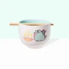 Kitchen & Pet^Enesco: ONIM Pusheen Hot Ramen Bowl & Chopstick Set