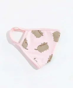 Masks & Hats^ACDC Pusheen Patterned Face Mask