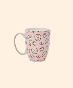 Kitchen & Pet^Enesco: ONIM Pusheen Pink Donuts & Coffee Mug