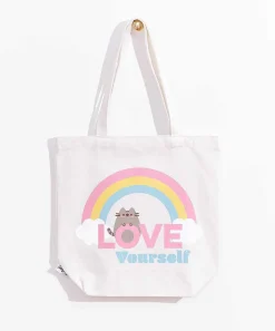 Office & Tech^Blueprint Pusheen Rainbow Tote Bag