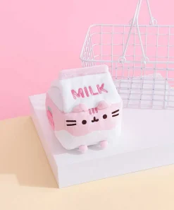 Plush & Squisheens^GUND Pusheen Strawberry Milk Sips Plush
