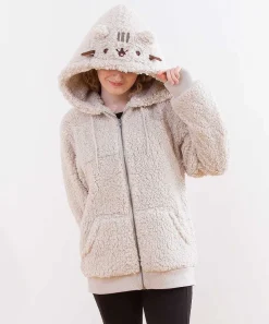Guys & Unisex^ACDC Pusheen Unisex Character Hoodie