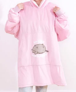 Guys & Unisex^ACDC Pusheen Wearable Blanket Hoodie