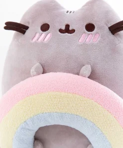 Plush & Squisheens^GUND Pusheen With Rainbow Plush