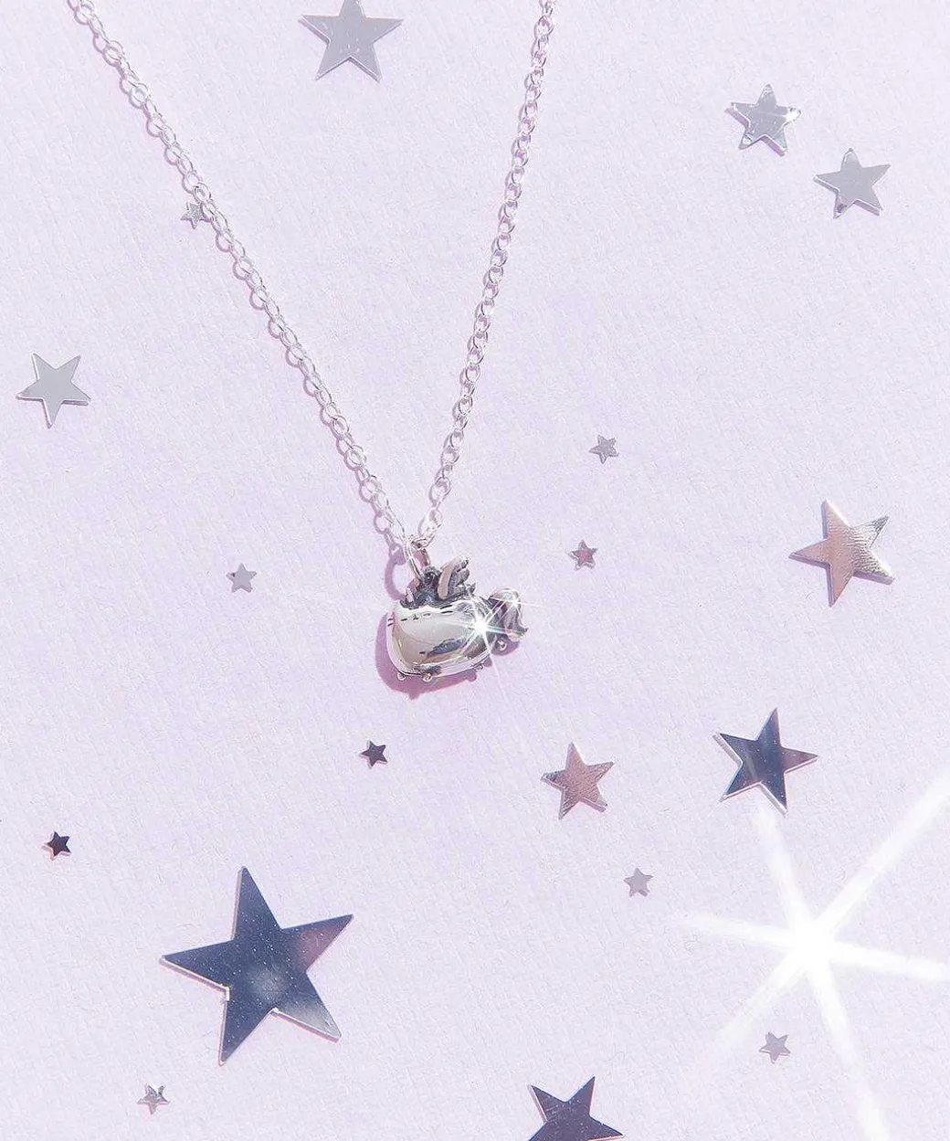 Jewelry^Licensed to Charm Super Pusheenicorn Charm Necklace